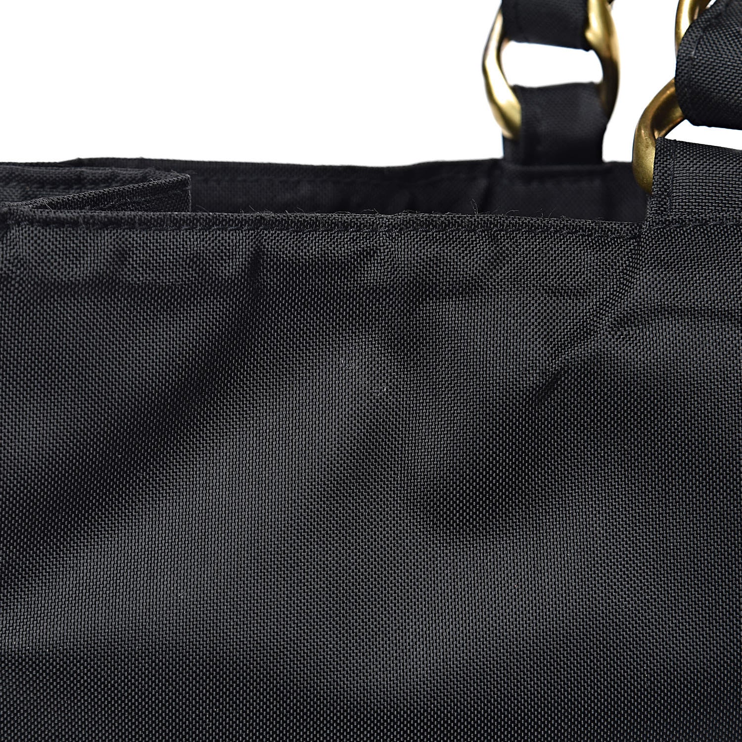 Chanel Canvas Chain Jumbo CC Tote Black 9 of 13