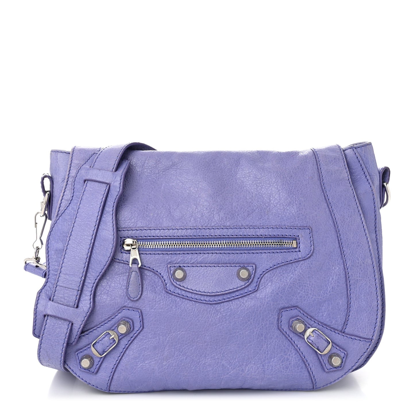 Agneau Giant 12 Silver Hardware Neo Folk Messenger Mauve