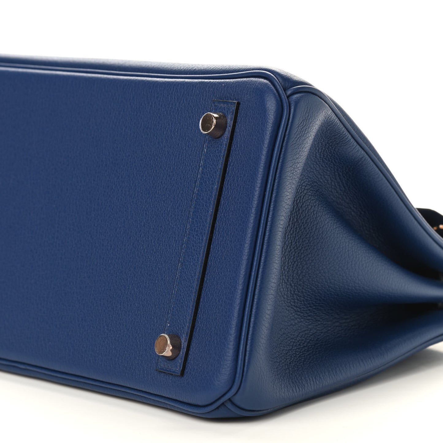 Togo Matte Alligator Birkin Touch 30 Bleu Saphir Bleu Marine
