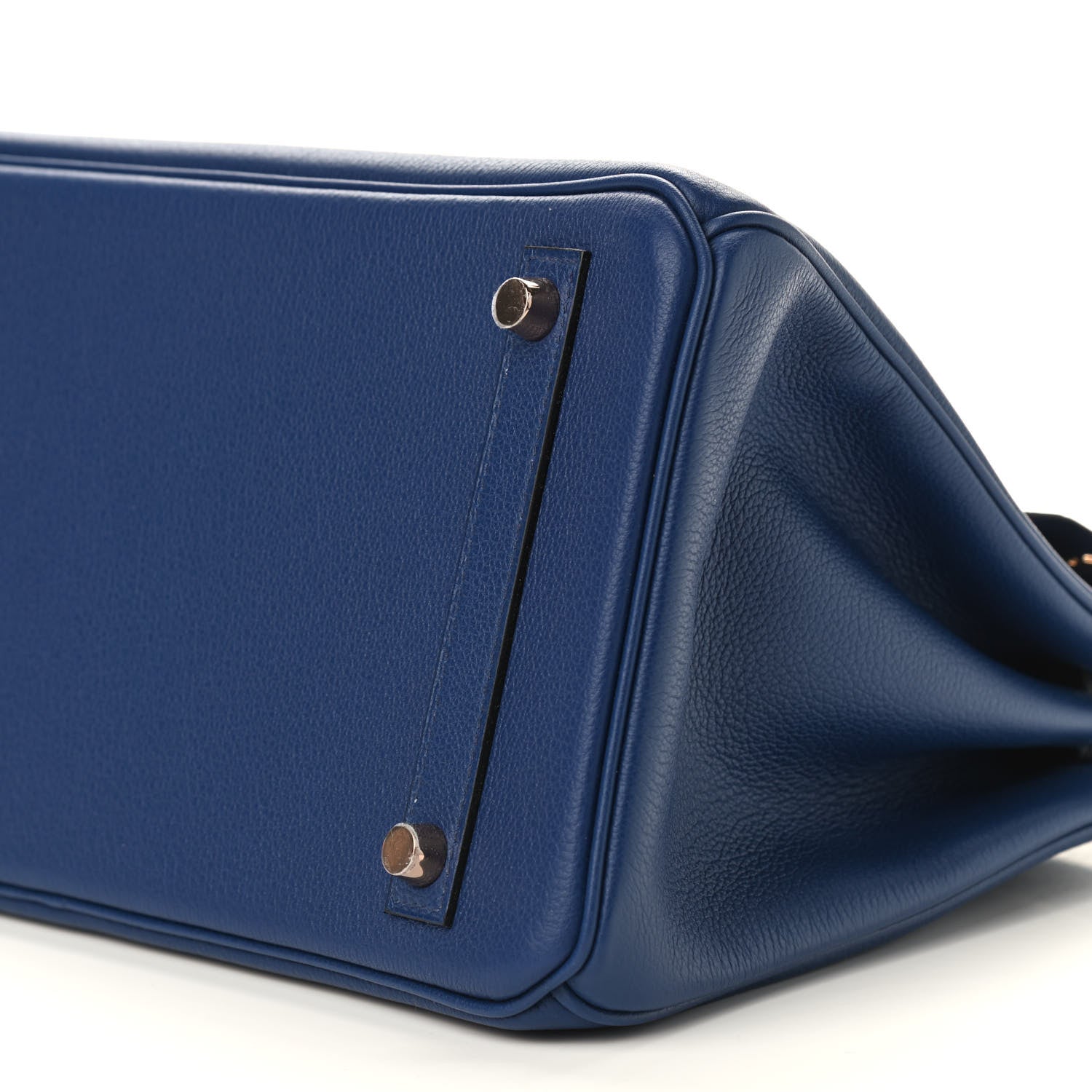 Hermes Togo Matte Alligator Birkin Touch 30 Bleu Saphir Bleu Marine 10 of 11