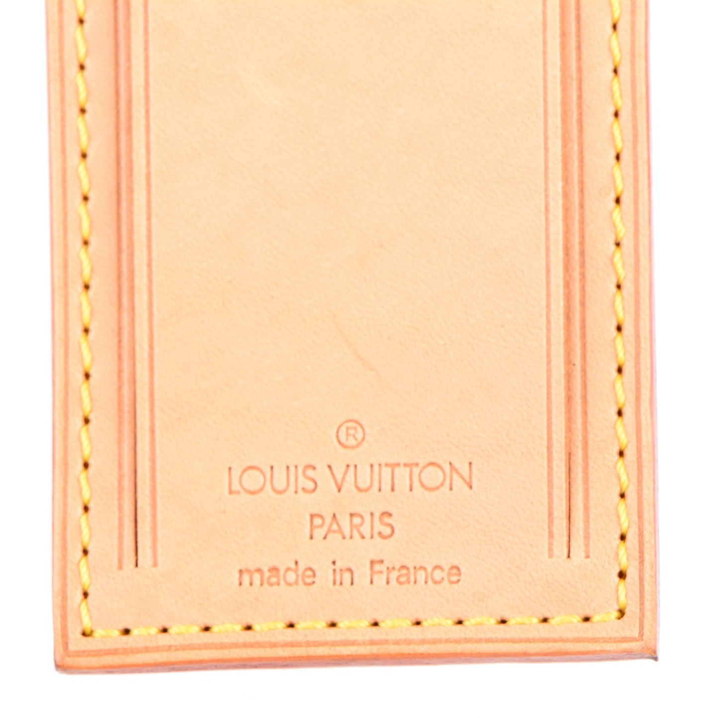 Vachetta Luggage Tag