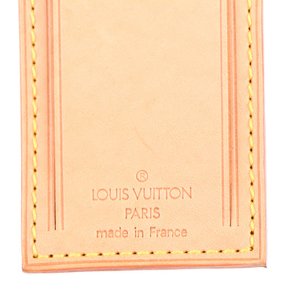 Louis Vuitton Vachetta Luggage Tag 3 of 4