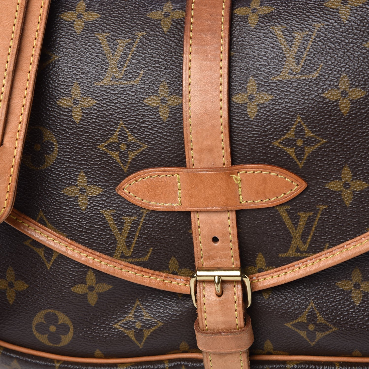 Louis Vuitton Monogram Saumur 30 12 of 17