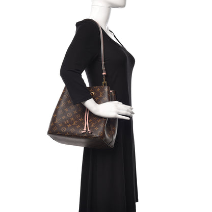 Louis Vuitton Monogram Neonoe MM Rose Poudre 2 of 9