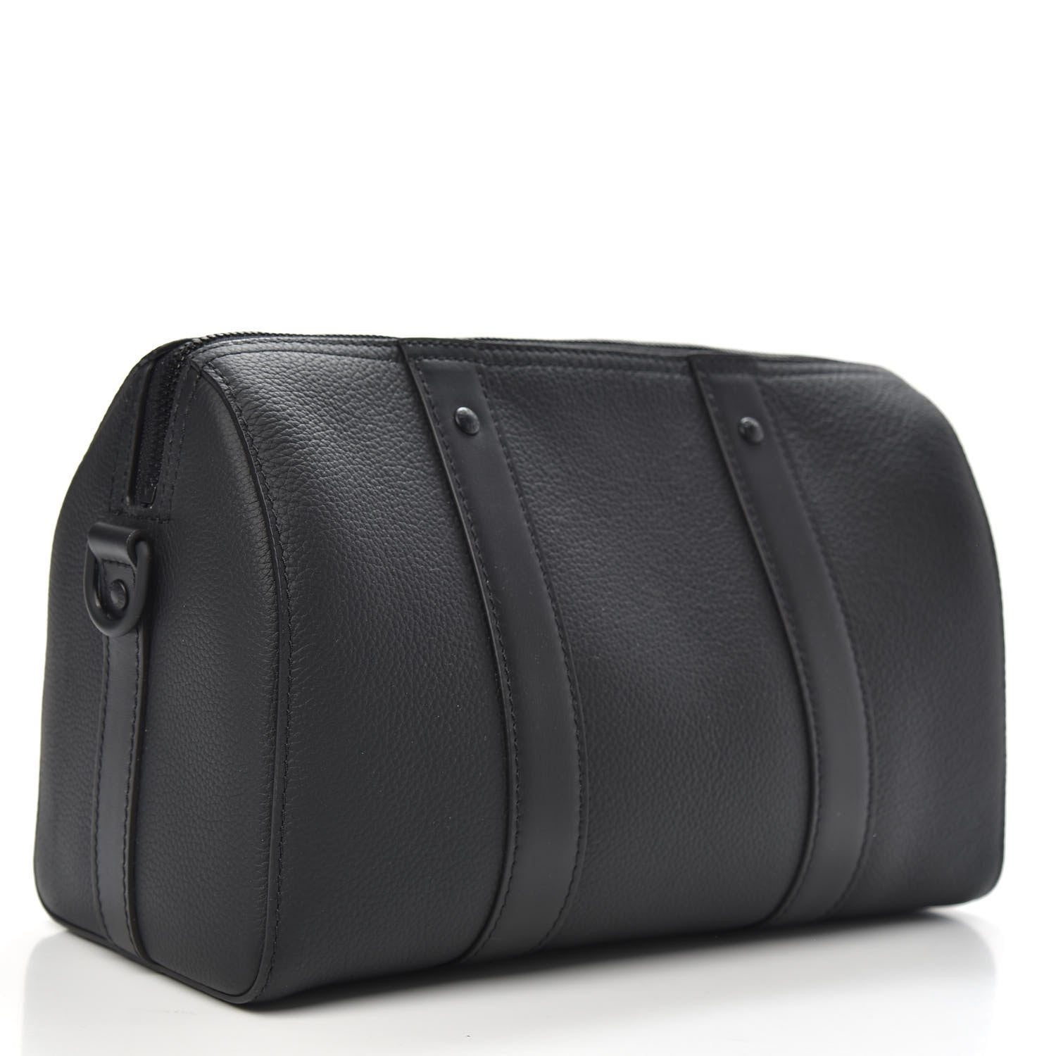 Louis Vuitton Calfskin Damier Distorted City Keepall Black 4 of 10