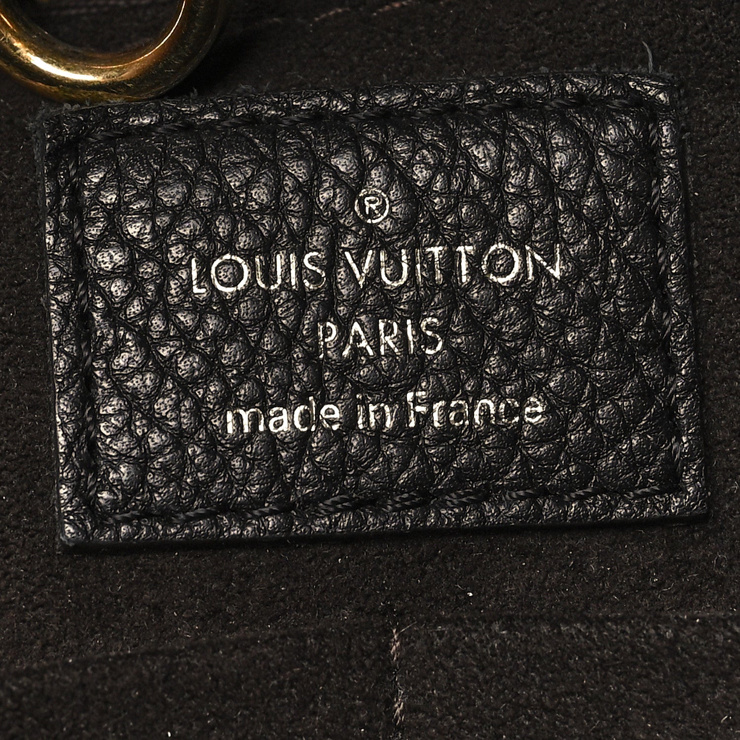 Louis Vuitton Calfskin Monogram Kimono Tote Black 5 of 9