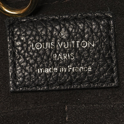 Louis Vuitton Calfskin Monogram Kimono Tote Black 5 of 9