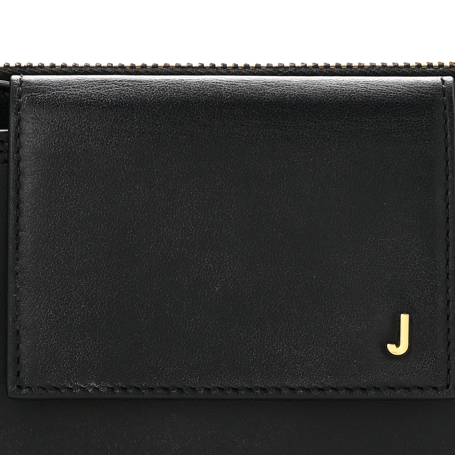 Jacquemus Calfskin Le Pichoto Shoulder Bag Black 7 of 11
