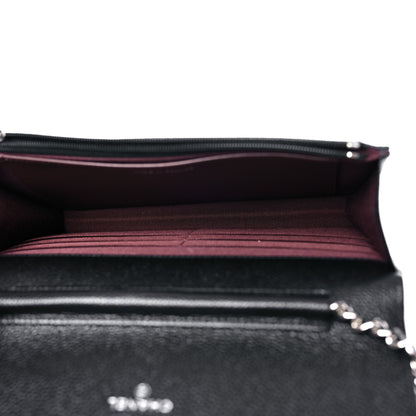 Chanel Caviar Quilted Wallet On Chain WOC Black 5 of 11