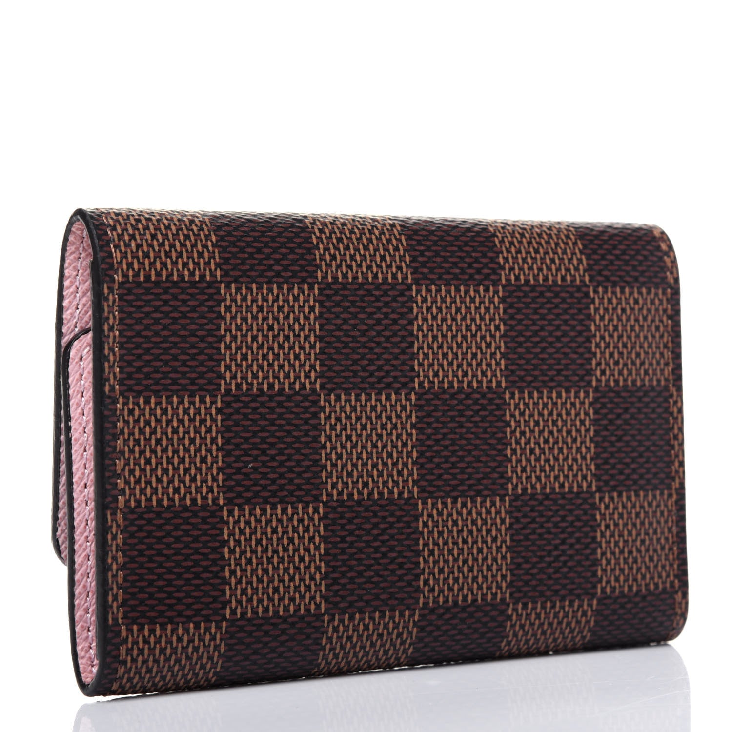 Louis Vuitton Damier Ebene Multicles 6 Key Holder Rose Ballerine 3 of 10