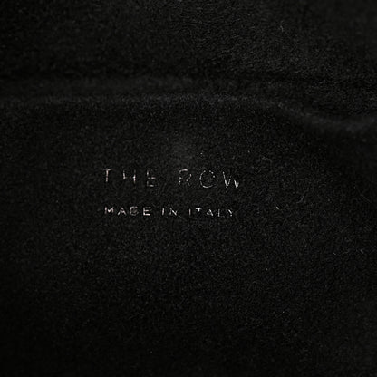 The Row Waxed Calfskin Sally Bag Black 6 of 9