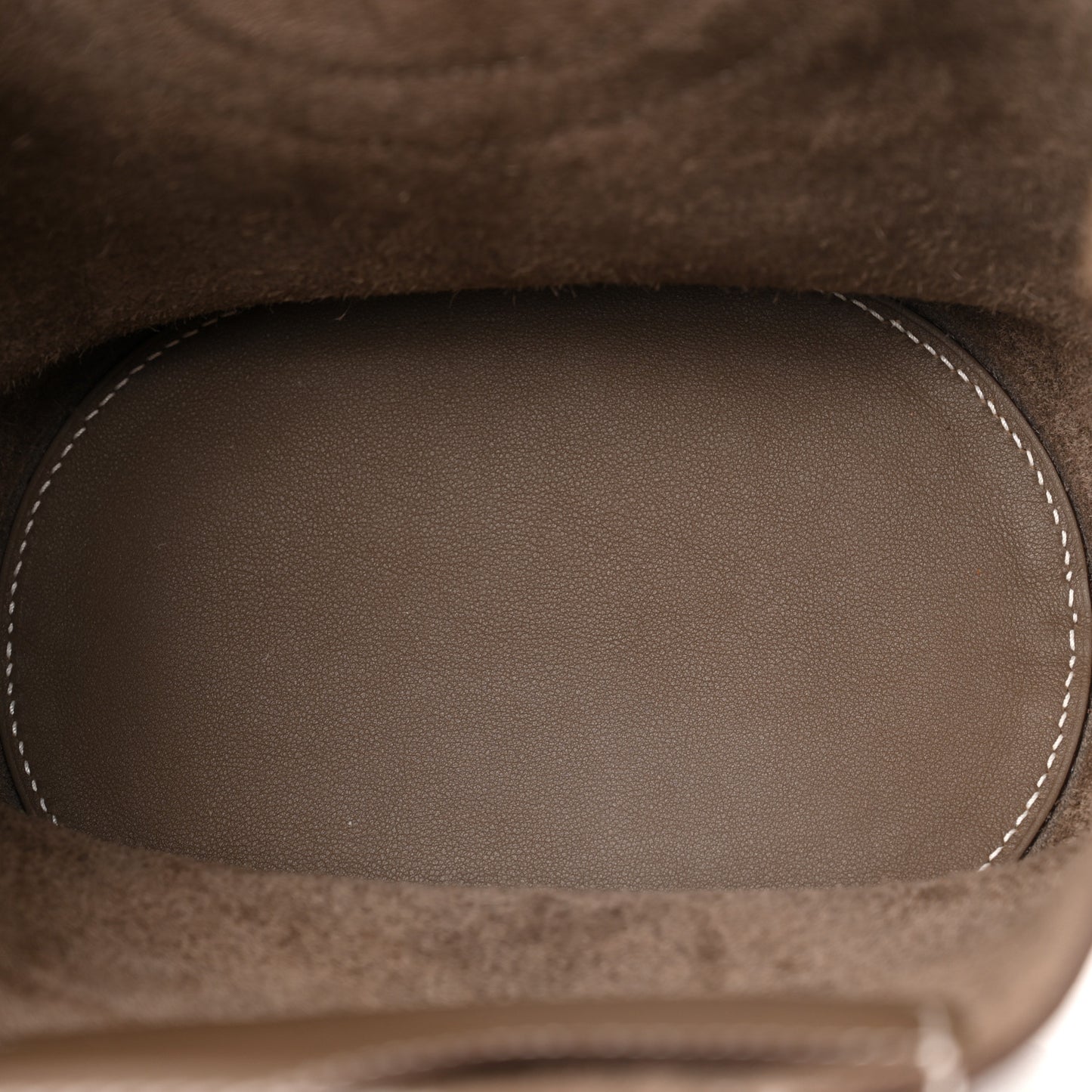Taurillon Clemence Swift In-The-Loop 18 Bag Etoupe