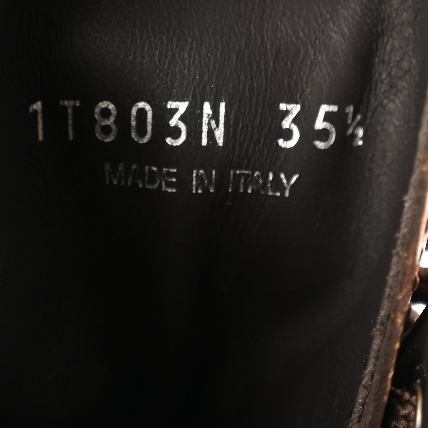 Vitello Lace Up Boots 35.5 Cognac