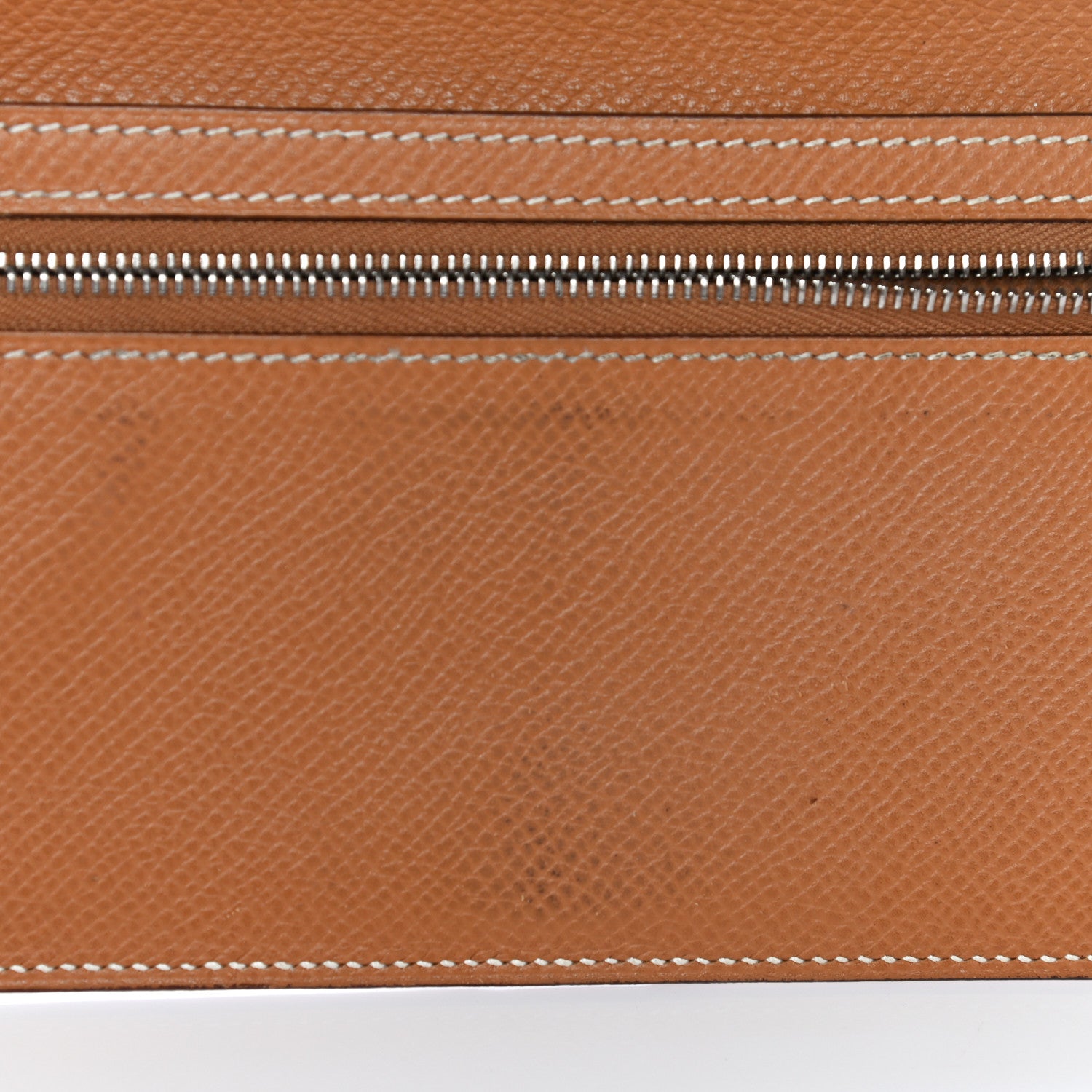 Hermes Epsom Bearn Gusset Wallet Gold 15 of 27