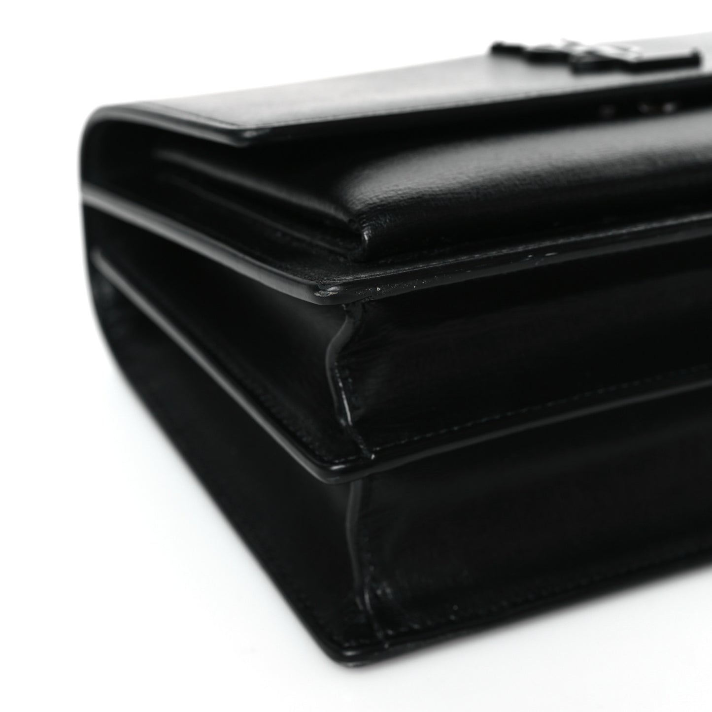 Calfskin Medium Monogram Monochrome Sunset Black