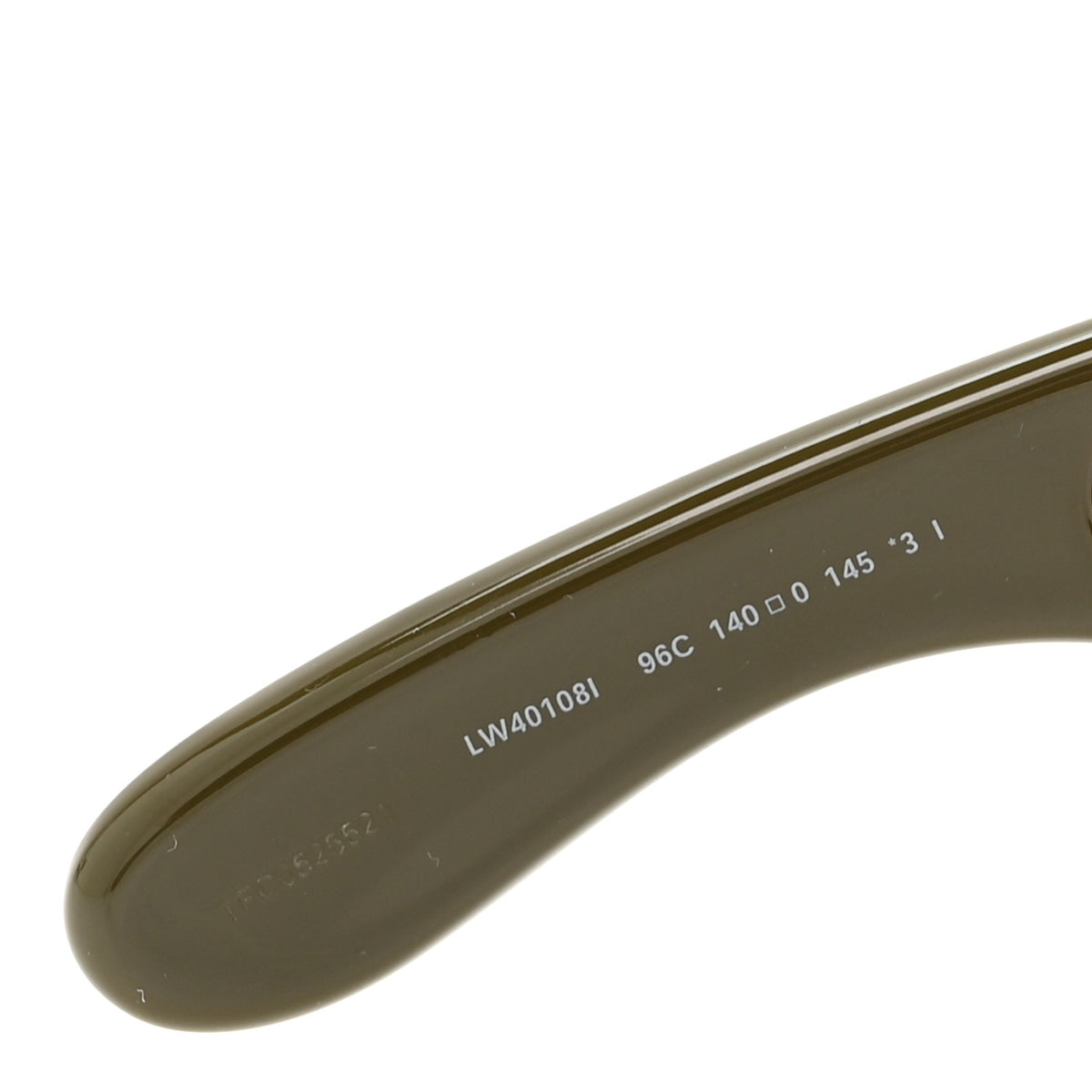 Acetate Anagram Wave Mask Sunglasses LW40108I Green