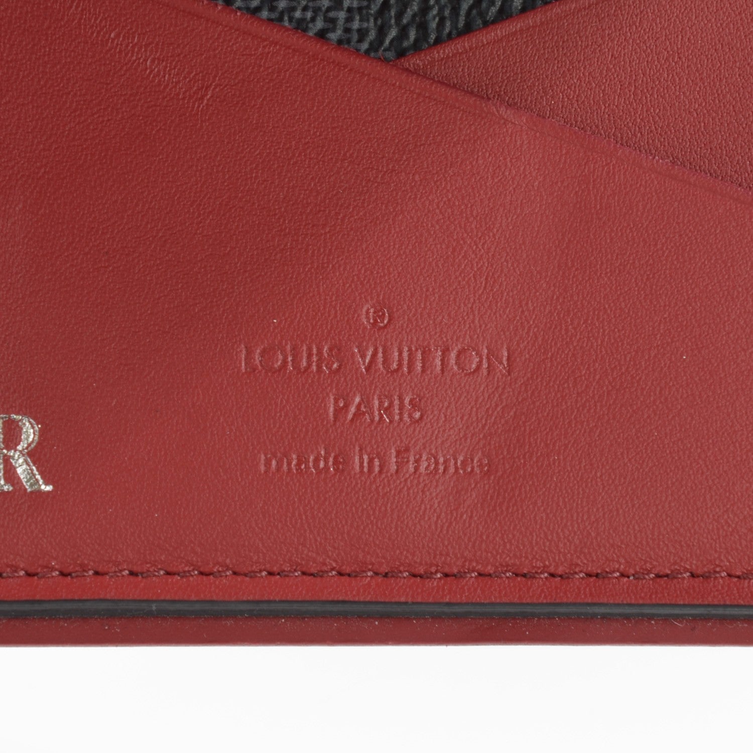 Louis Vuitton Damier Graphite Pocket Organizer Bordeaux 7 of 7