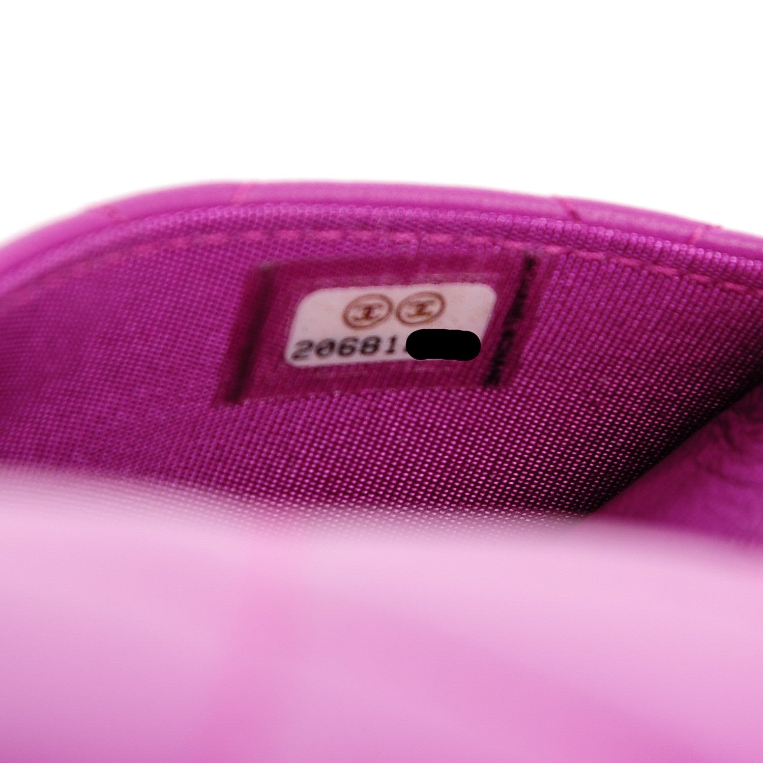 Chanel Lambskin Quilted Boy Wallet On Chain WOC Purple 7 of 8