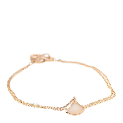 Bulgari 18K Rose Gold Mother of Pearl Divas' Dream Bracelet SM 1 of 6