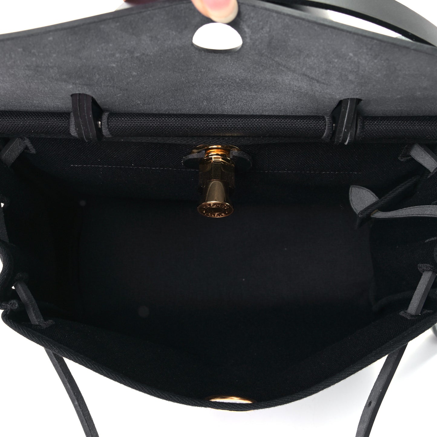 Military Toile Vache Hunter Herbag Zip PM 31 Black