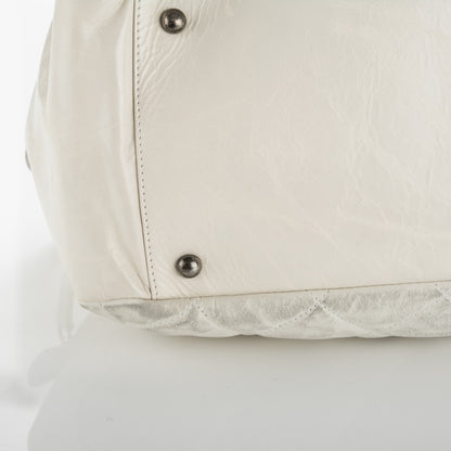 Chanel Iridescent Calfskin Small In The Mix Tote White 8 of 8