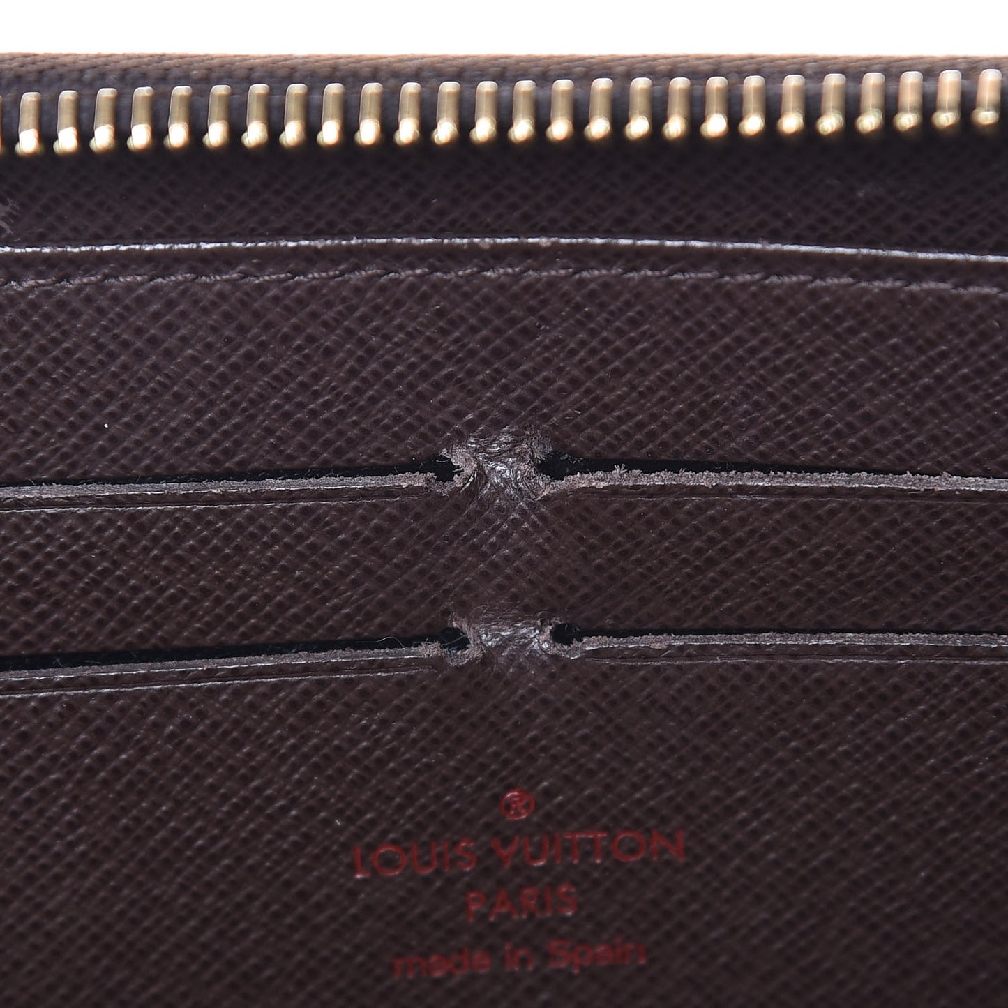 Damier Ebene Zippy Wallet