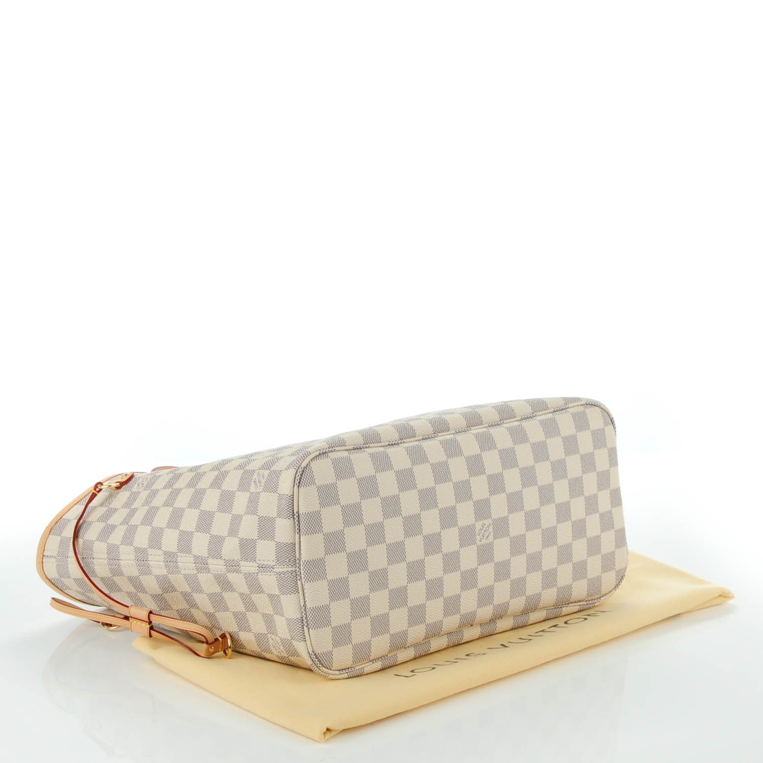 Louis Vuitton Damier Azur Neo Neverfull MM Rose Ballerine 5 of 9