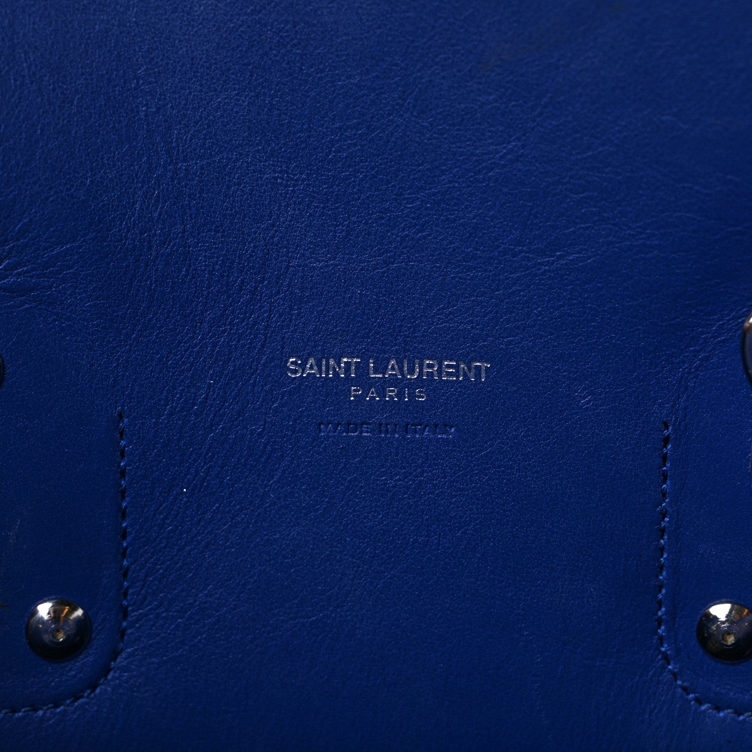 Saint Laurent Grained Calfskin Small Sac De Jour Outremer 6 of 11