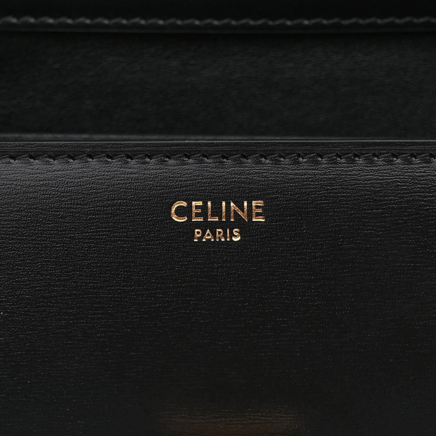 Celine Box Calfskin Teen Classic Box Flap Bag Black 6 of 10