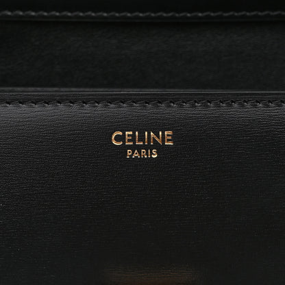 Celine Box Calfskin Teen Classic Box Flap Bag Black 6 of 10