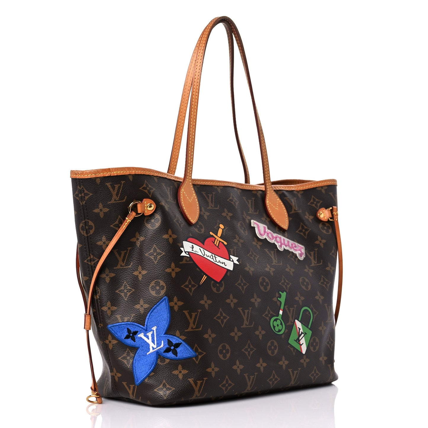 Monogram Travel Stickers Neverfull MM