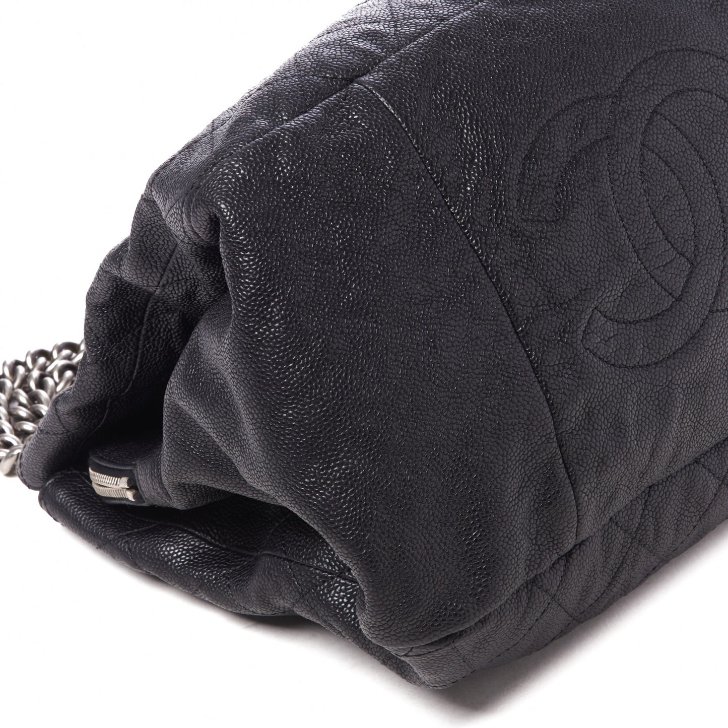 Caviar Quilted Simply CC Tote Black