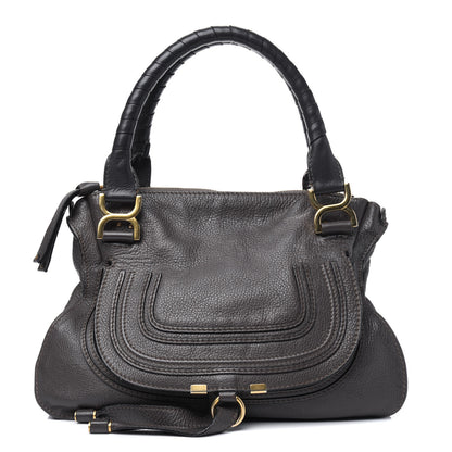 Chloe Calfskin Medium Marcie Satchel Ash 1 of 32