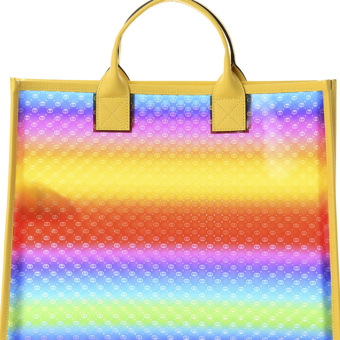 Textured Vinyl Kids GG Tote Multicolor