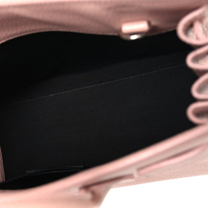 Saint Laurent Grained Calfskin Baby Sac De Jour Antique Rose 4 of 10