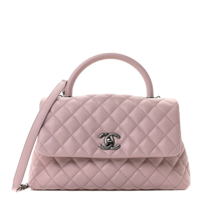 Chanel Caviar Quilted Small Coco Handle Flap Light Pink 1 of 11