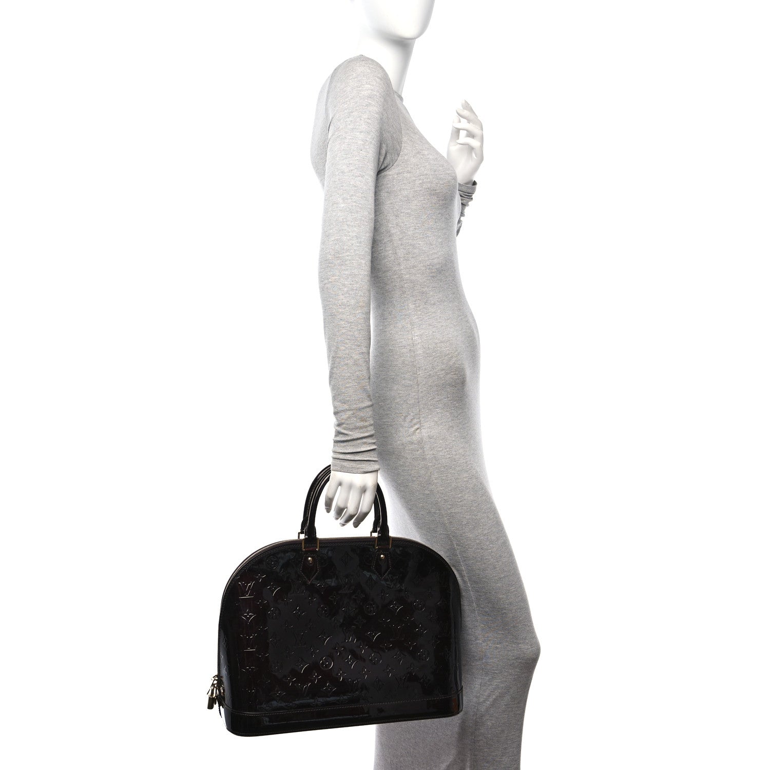 Louis Vuitton Vernis Alma GM Amarante 2 of 10