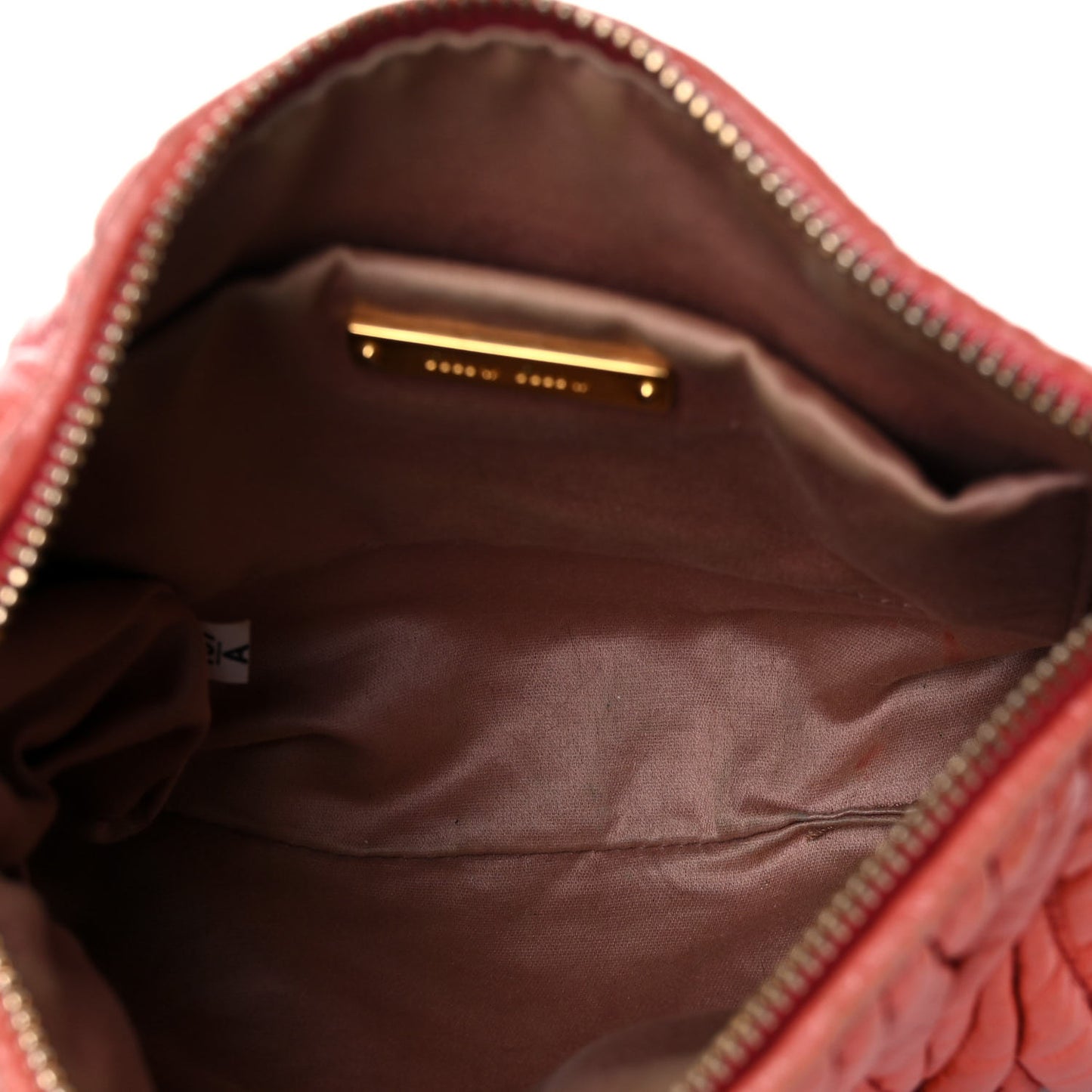 Nappa Matelasse Lux Shoulder Bag Rosa