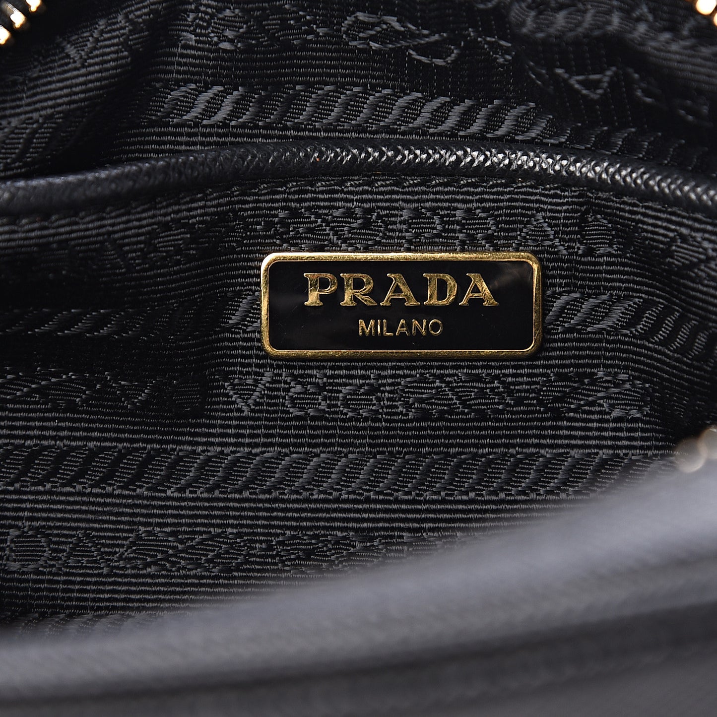 Saffiano Mini Camera Crossbody Bag Black