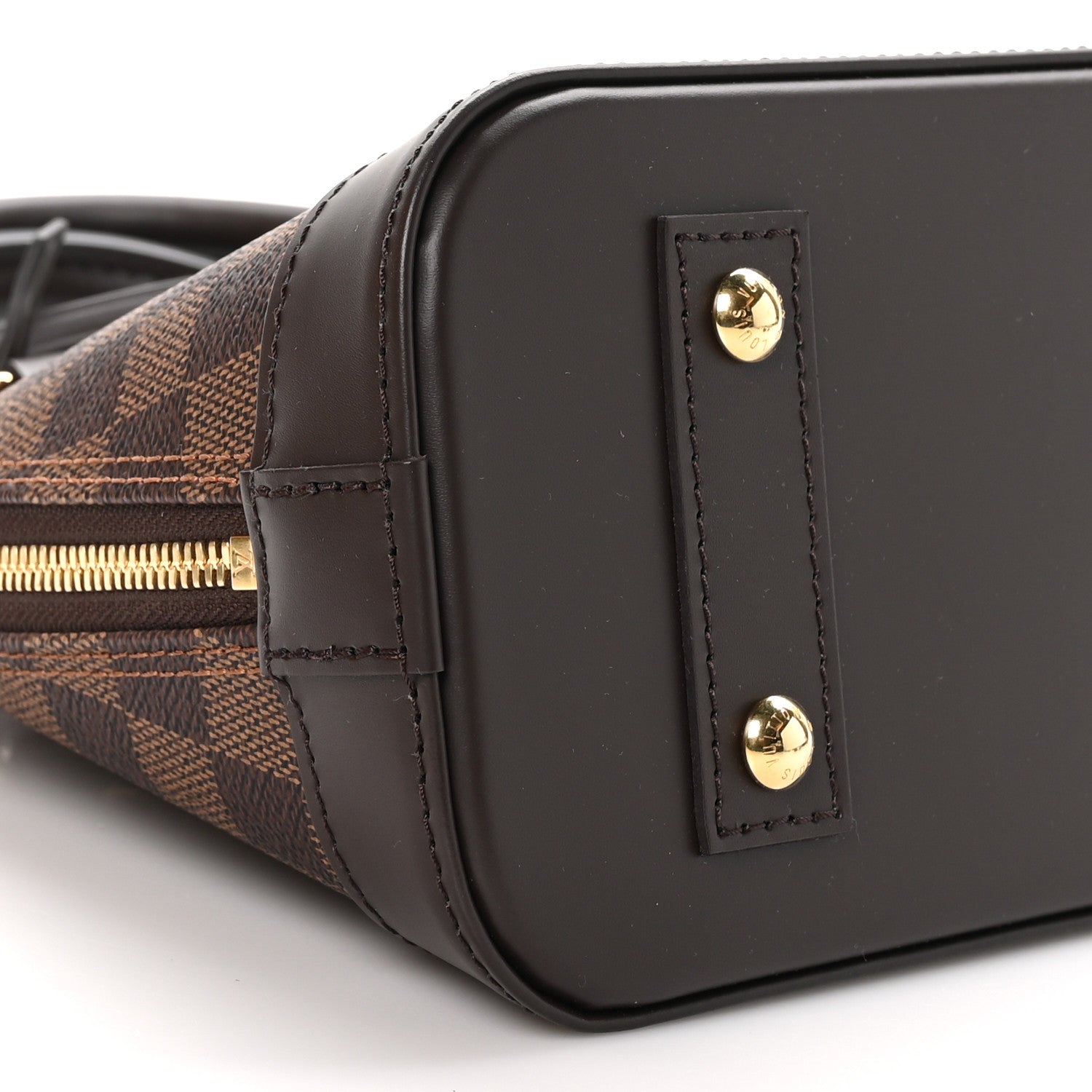 Louis Vuitton Damier Ebene Alma BB 8 of 10