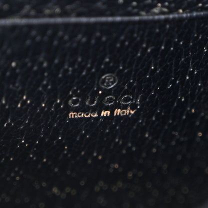 Gucci GG Supreme Monogram Textured Dollar Calfskin Mini Dionysus Chain Wallet Beige Blue 8 of 16