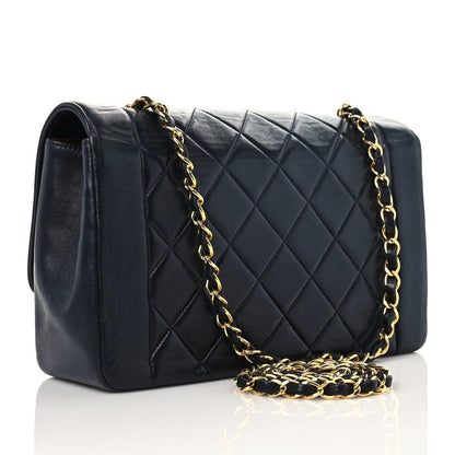Chanel Lambskin Quilted Medium Single Flap Black 3 of 17