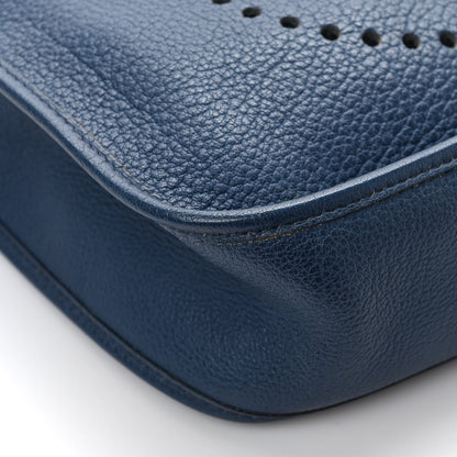 Hermes Buffle Skipper Evelyne GM Bleu Saphir 9 of 10