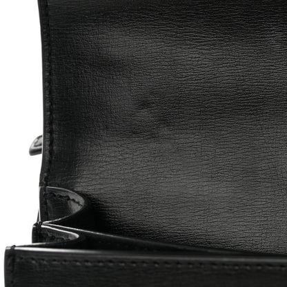 Saint Laurent Calfskin Medium Monogram Sunset Black 11 of 17