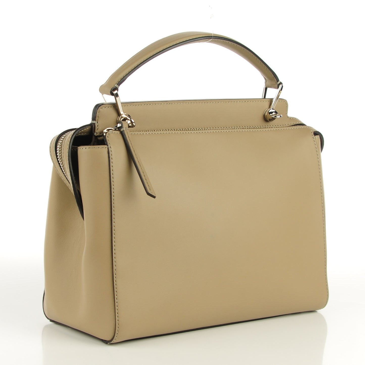 Vitello Baltico Dolce DotCom Satchel Tortora Papavero
