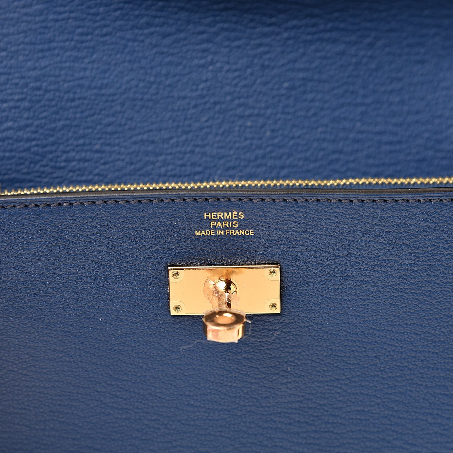 Chevre Mysore Kelly Longue Wallet Bleu Brighton