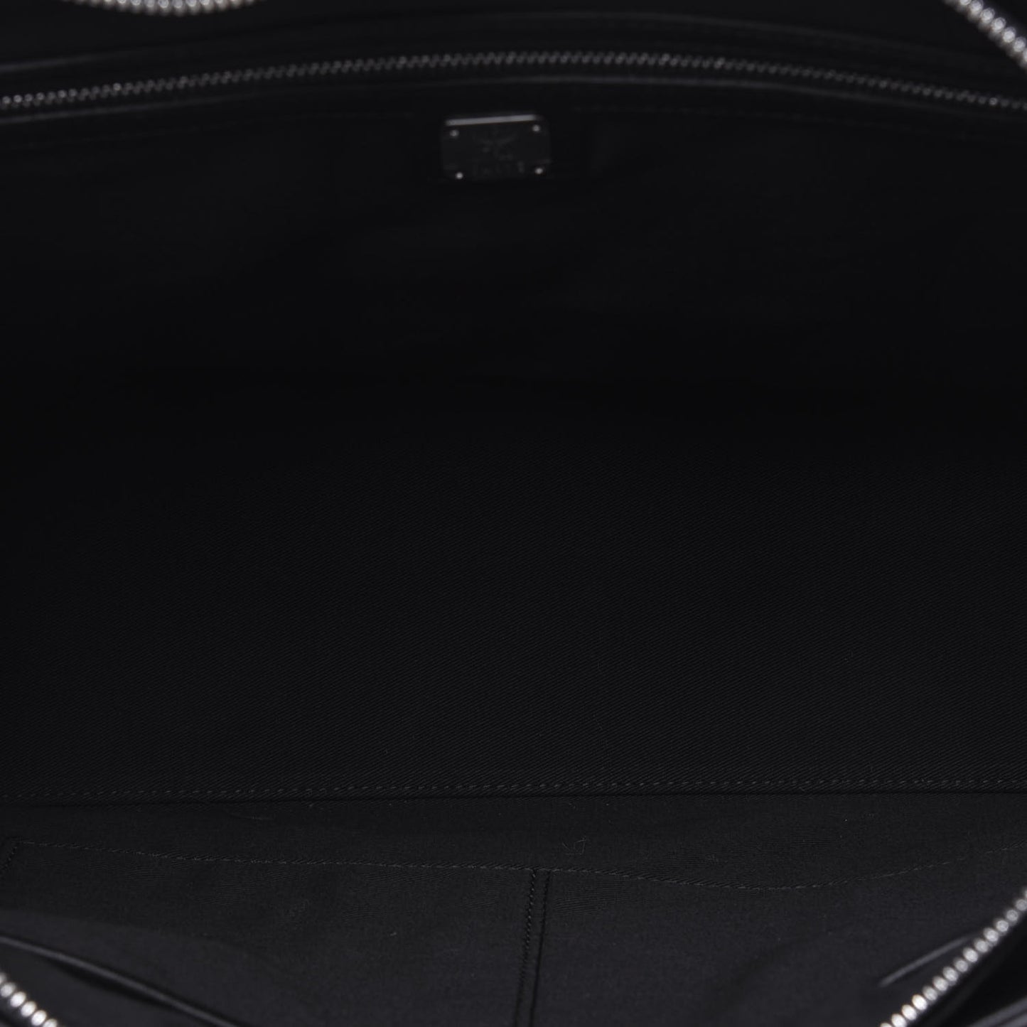 Calfskin Ottomar Monogram Medium Klara Shopper Tote Black