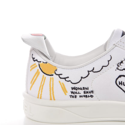Chanel x Pharrell Williams Canvas Womens Sneakers 38 White 11 of 31