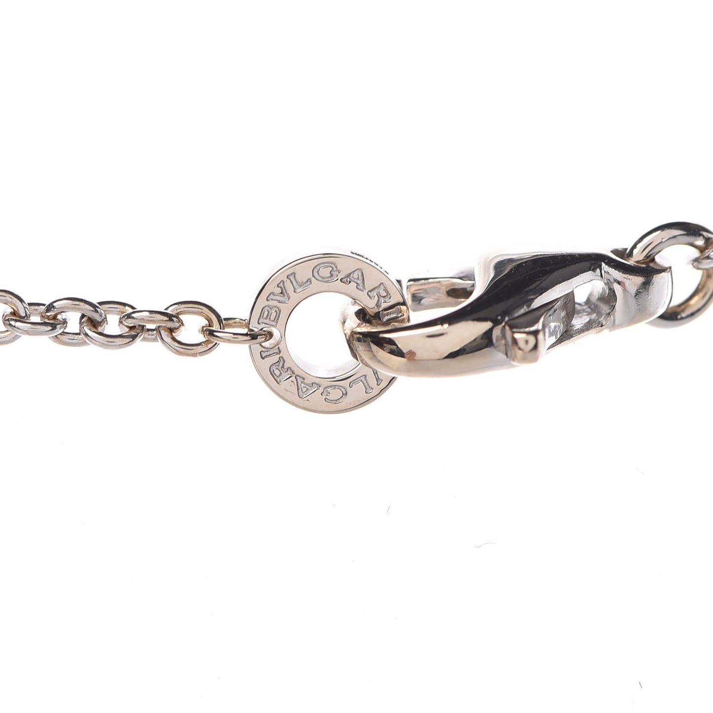 18K White Gold Diamond Astrale Cerchi Pendant Necklace