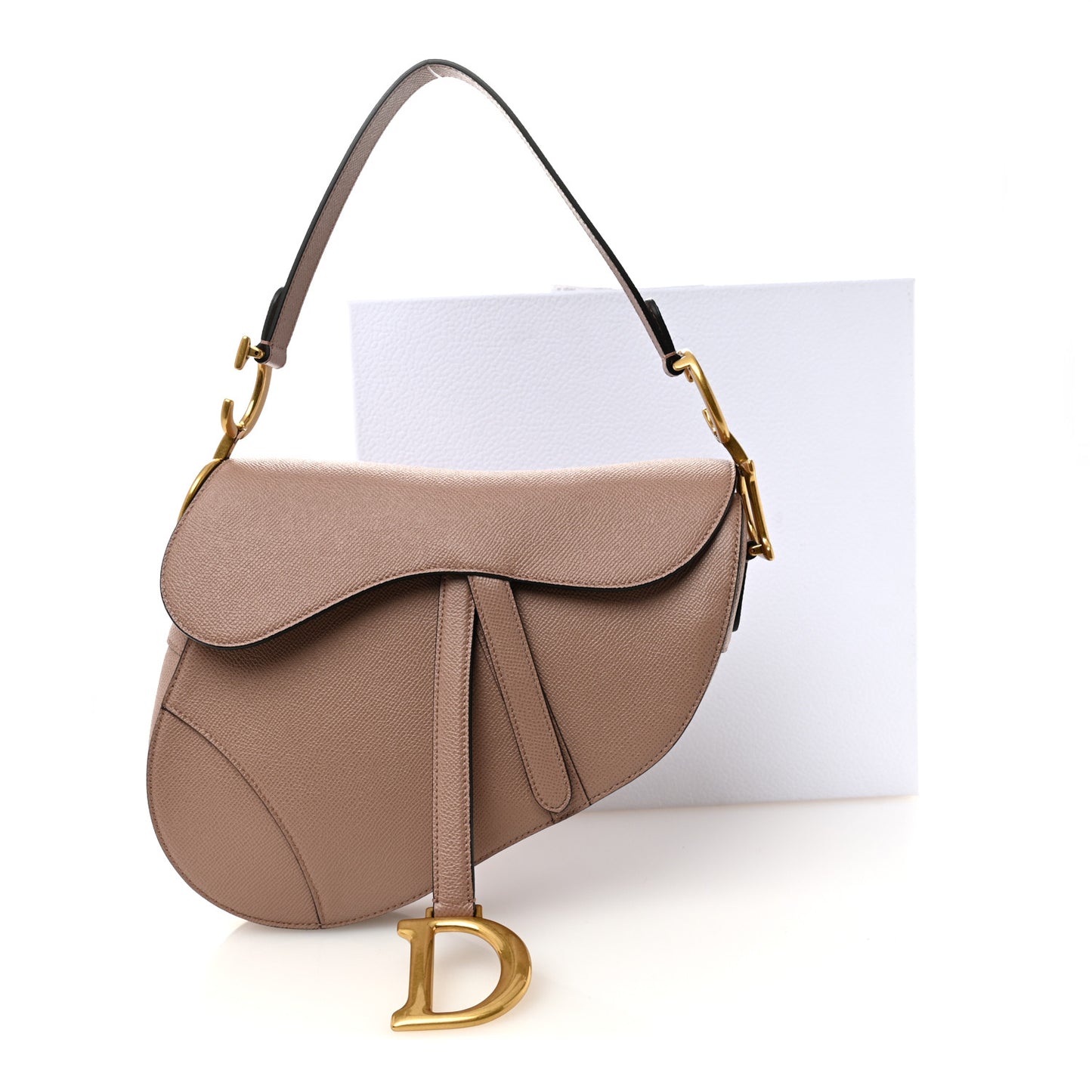 Calfskin Saddle Bag Pink